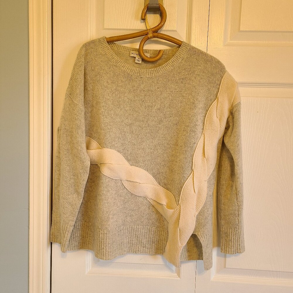 White & Warren Cashmere sweater